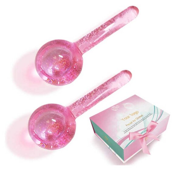 Jawline Exerciser Jaw Trainer & Cooling Ice Globes Facial Massager Multi Pack - Picture 13 of 16